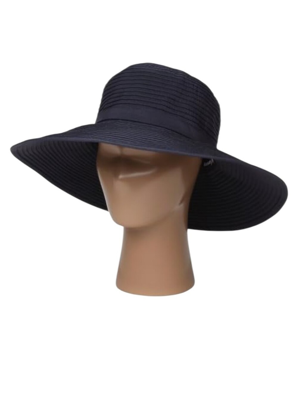 NWT SUNDAY AFTERNOONS SHAPEABLE BLACK 5.6 OZ. BEACH RIBBON HAT SPF 50+ OS